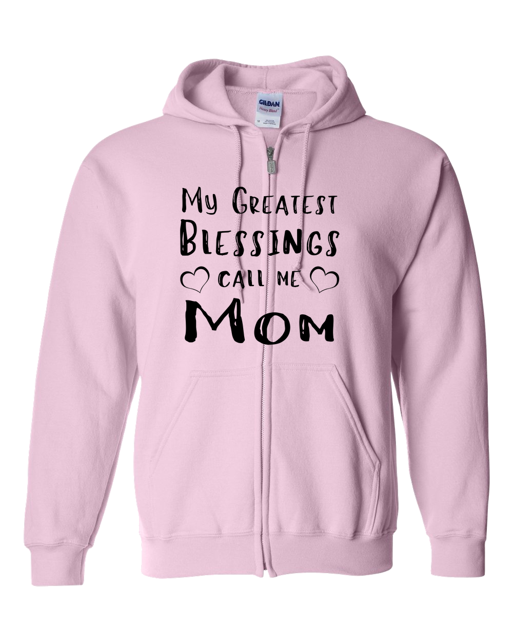 My Greatest Blessing Light - Adult Zipper Hoodie