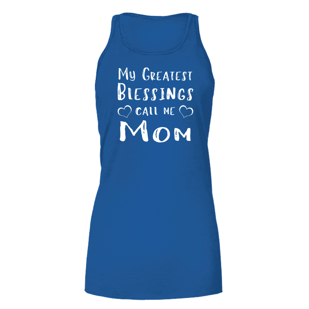 My Greatest Blessing Dark - Bella Flowy Tank