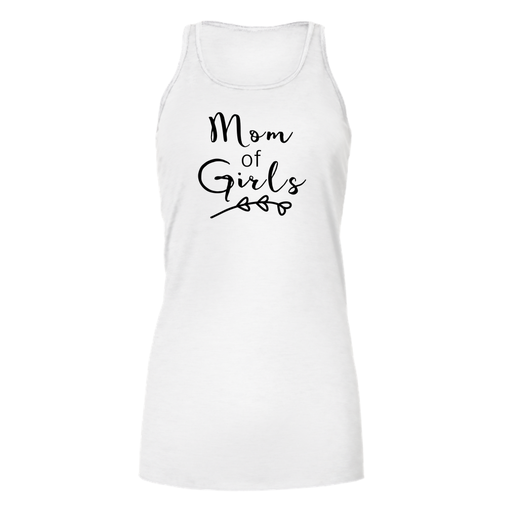 Mom Of Girls Light - Bella Flowy Tank