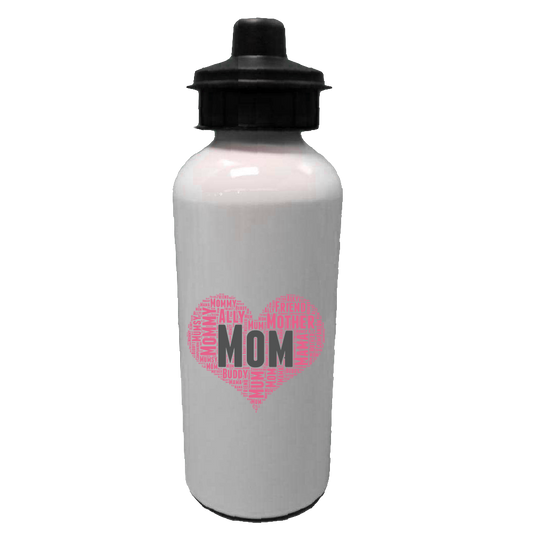 Mom Heart Water Bottles