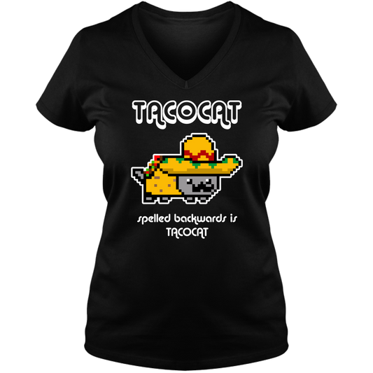Tacocat - Ladies V Neck Tee