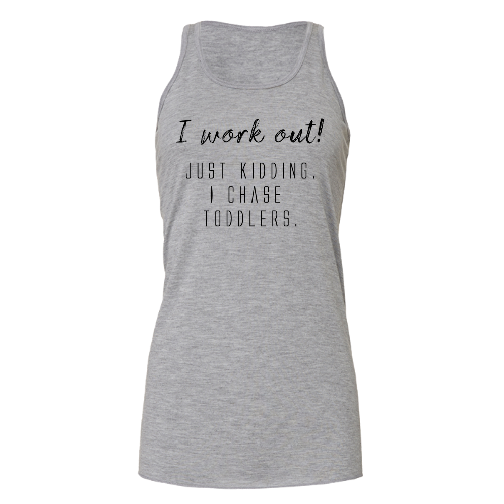 I work out! Light - Bella Flowy Tank