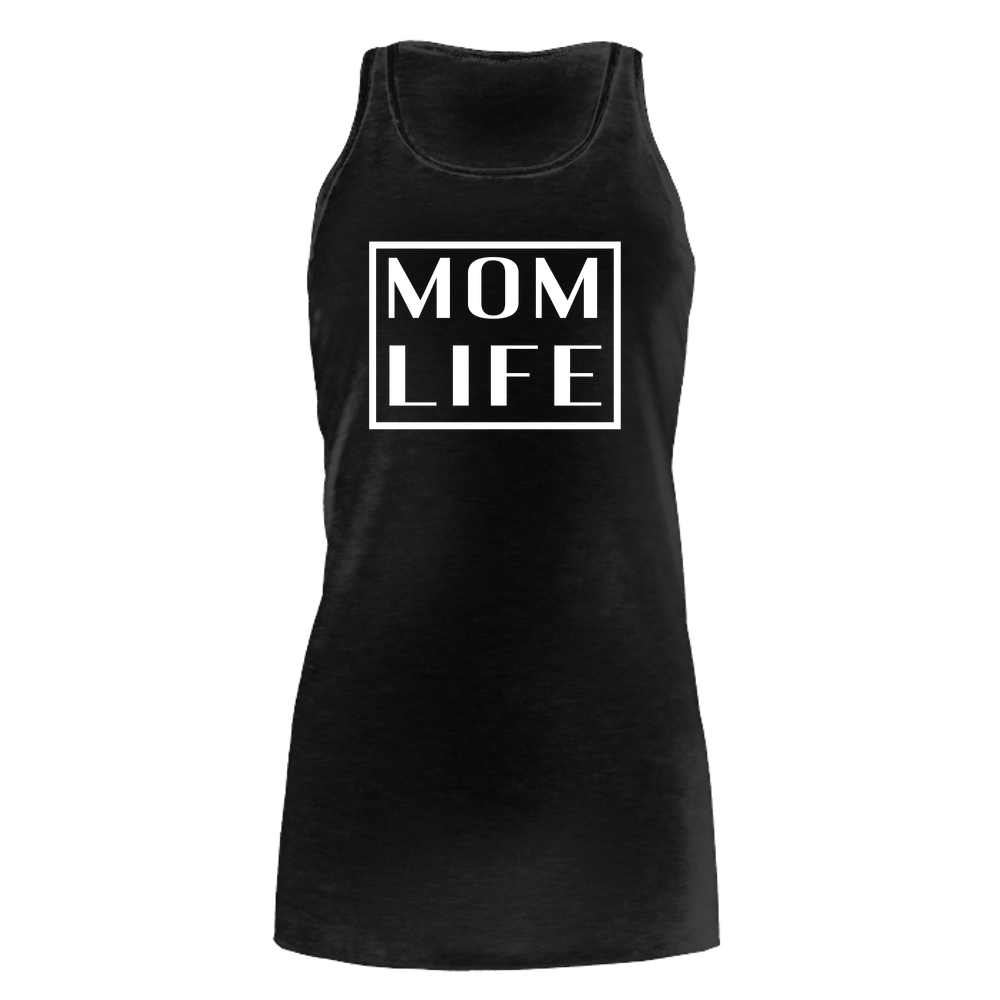 Mom Life Dark - Bella Flowy Tank