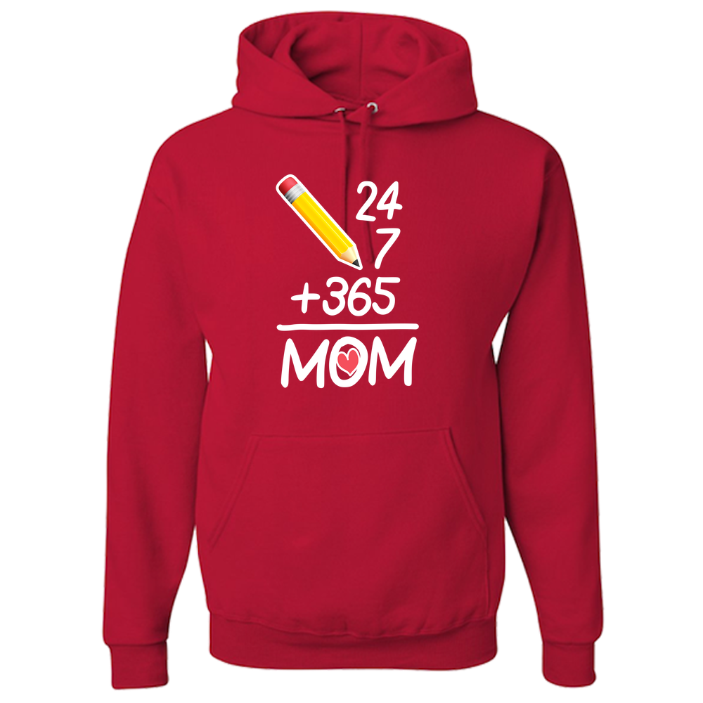 365 Mom Adult Hoodie - Dark