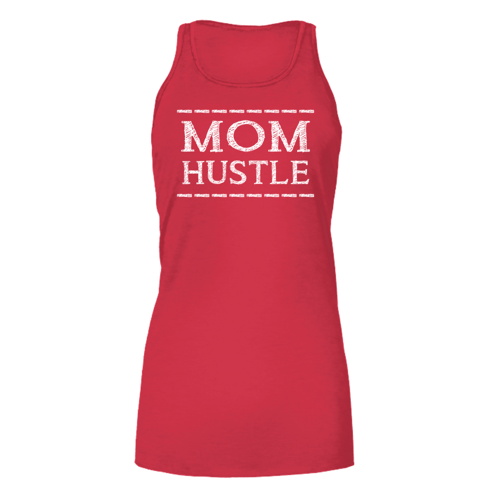 Mom Hustle Dark - Bella Flowy Tank