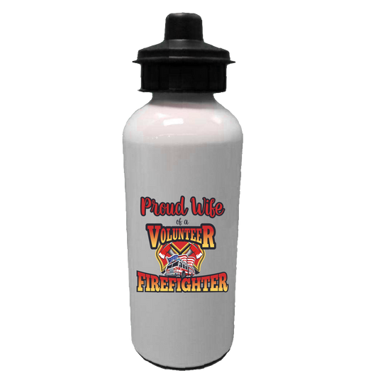 Volunteer Firefighter Wife - Water Bottles