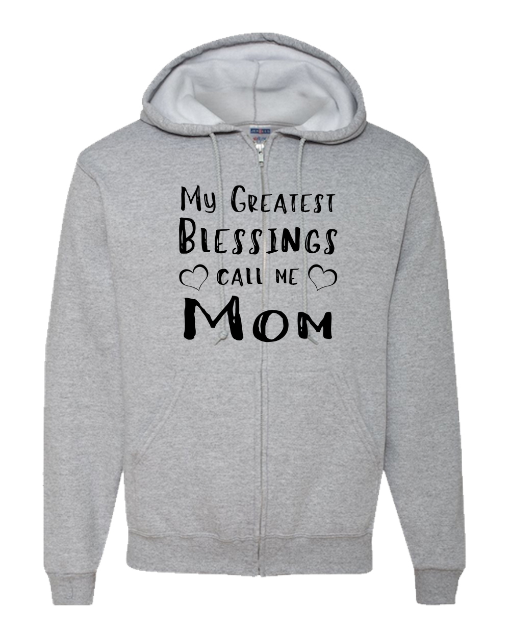 My Greatest Blessing Light - Adult Zipper Hoodie