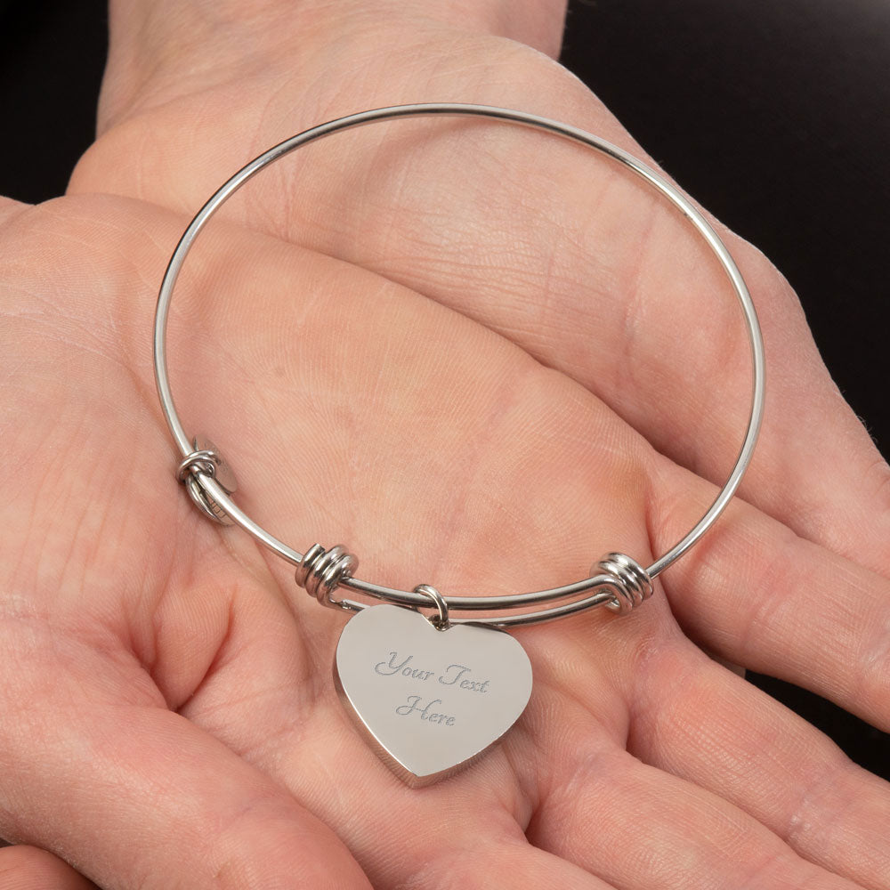 Aries Gold/Silver Zodiac Heart Bracelet