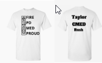 Chicago Superheroes, Chicago Proud Adult Unisex T-Shirt